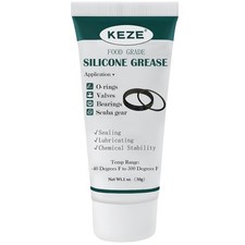 KEZE Waterproof Food Grade Silicone Lubricant 1 Pack 1oz , Grease