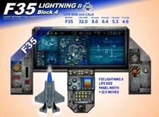 F35 LIGHTNING II COCKPIT instrument panel CDkit