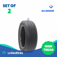 Set Of 2 Used 20555r16 Cooper Endeavor 91h - 932 Set Of 2 Used 20555r16 Cooper Endeavor 91h - 932