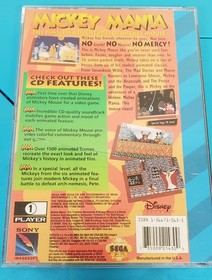 Mickey Mania: The Timeless Adventures of Mickey Mouse (Sega CD, 1994)