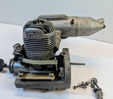 O. S. LA 40 RC model engine w/ E-3030 muffler...