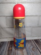 Rare Vintage Disney Winnie The Pooh Retro Patchwork Piglet Tigger Baby Bottle