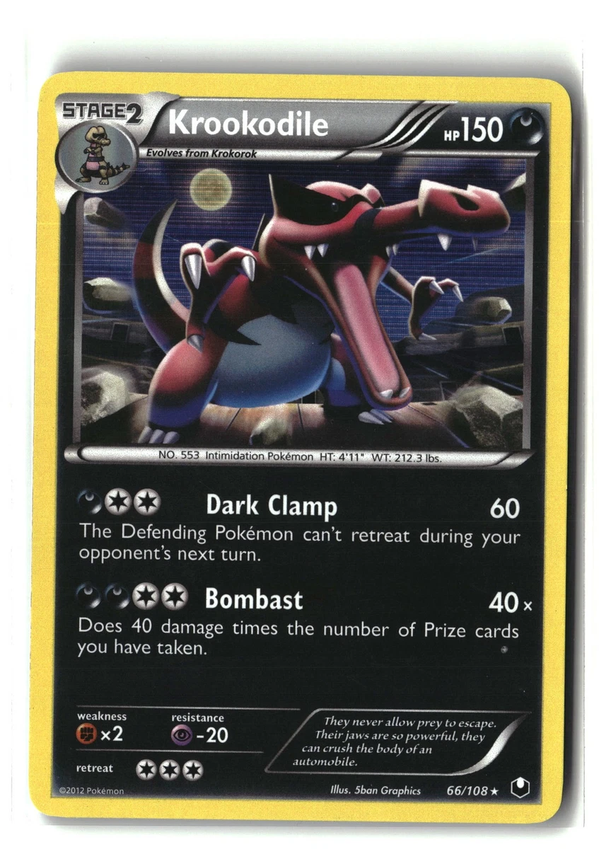 Krookodile Pokmon TCG Cards for sale | eBay