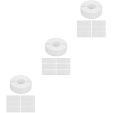  3 Rolls Small Sticky Labels Name Tag Stickers Printable Paper for Printer