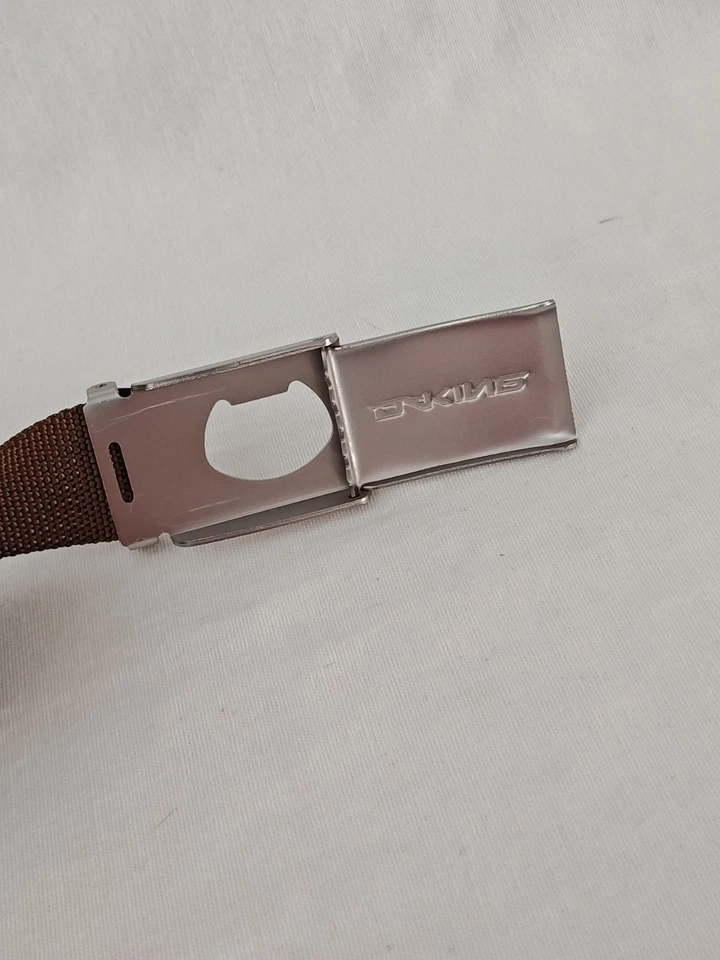 DAKINE RAIL BELT 帆布棕色可调节开瓶器总计 30 英寸! — 第 4/4 张图片