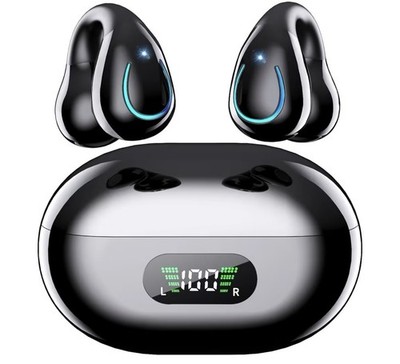 Bluetooth 5.3 Wireless Earbuds Open Ear Bone Conduction Headphones Sport Headset