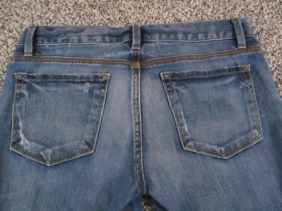 LOFT Jeans Womens 6 Blue Modern Slim Stretch Denim Ankle Skinny 30x31