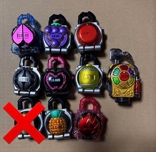 Kamen Rider Lock Kamen Rider Gaimu Lock Seed Lot Set - Bandai Collectible Toys | eBay UK