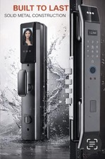 3D Face Recognition Door Lock Camera Intercom Fingerprint Password Keyless Entry