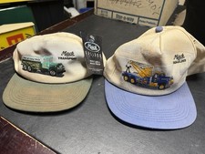 2 Vintage Mack Truck SnapBack Hat Broken Straps