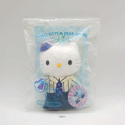 Dear Daniel T631 Hello Kitty & Dear Daniel McDonald's Crew 1999 Plush 8'' TAG Jp