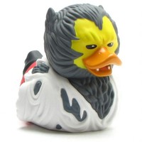 Badeente Tubbz Werewolf Quietscheente Quietscheentchen Gummiente Plastikente