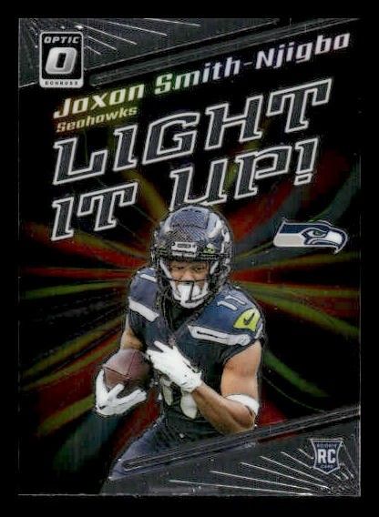 2023 Donruss Optic Light it Up! #LU-JSN Jaxon Smith-Njigba
