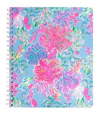 Large Hardcover Spiral Notebook, 11" x 9.5" with 160 College Ruled Pages, Cay...