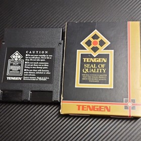 Tengen Rolling Thunder Nintendo NES Cartridge w/ Original Tengen Box