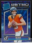 2024 Donruss Bo Nix Retro Rated Rookie #19 Broncos