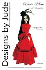 Bustle About Victorian Doll Clothes Sewing Pattern 17" Vinyl Evangeline Tonner