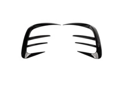 For 2024 BYD Tang DM SUV Car ABS Gloss Black Rear Bumper Wind Knife Fin A Pair