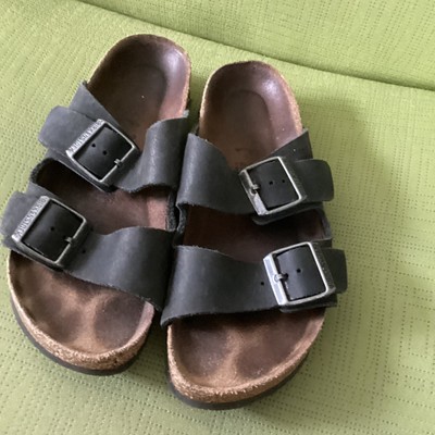 Birkenstock Sandals Womens 38 Narrow Arizona Black Leather  display picture 1