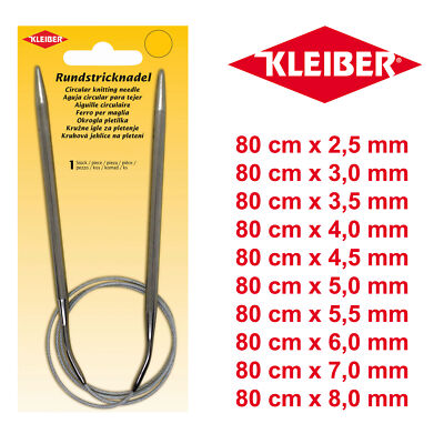 Rundstricknadeln 80cm Rundstricknadel Marke Kleiber Stricknadeln