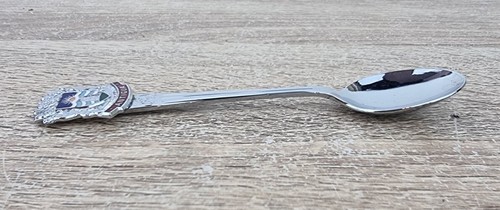 Antigua Souvenir Spoon Chrome Sheffield England J Billam Ltd Vintage.. - Picture 10 of 13