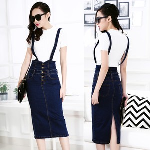 High waist suspenders pencil skirt Speaking, would High waist suspenders pencil skirt agree with