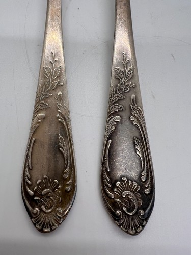 2 tlg Set Melhior Besteck 2 Gabeln Russland UdSSR Vintage - Bild 2 von 6