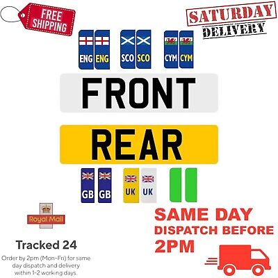 Targa Auto Anteriore E Posteriore - Foto 13