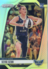 2024 Panini Prizm WNBA Silver Parallel NO.92 Sevgi Uzun, Dallas Wings