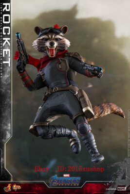 Hot Toys HT MMS548 Marvel Avengers 4: Endgame Rocket Raccoon 3.0