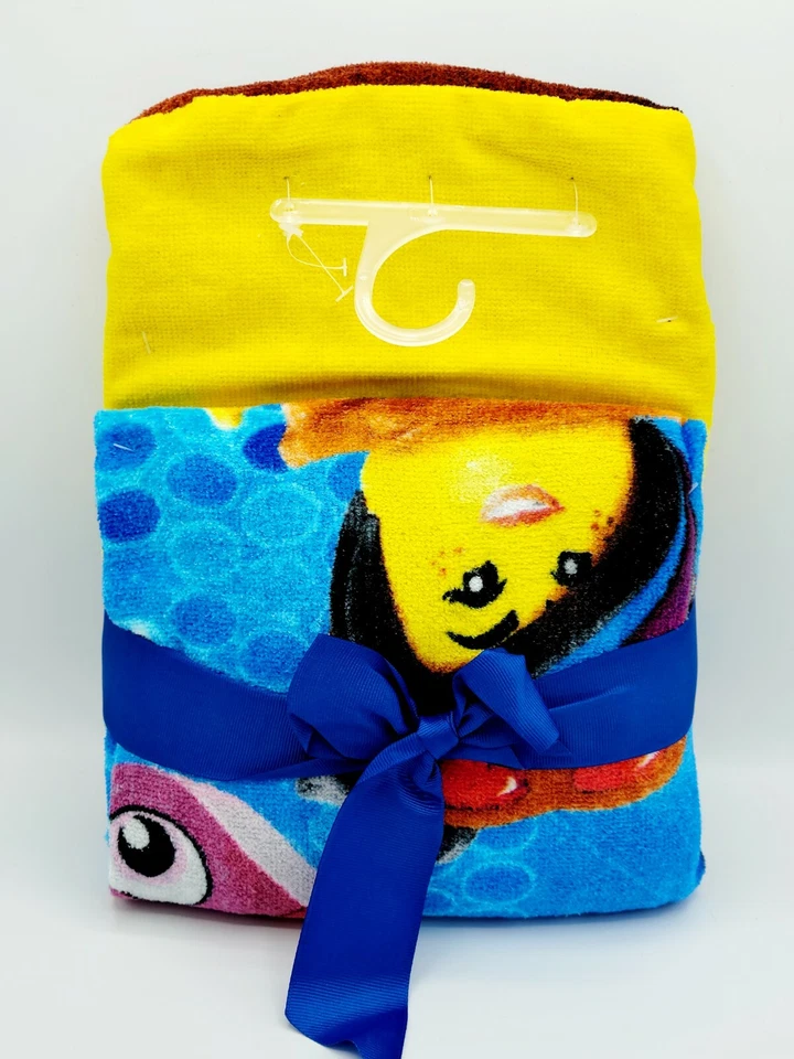 "TOALLA LEGO La Lego Película 2 Toalla con Capucha Envoltura Nadar 100% Algodón 24"" x 50"" Piscina" Foto 2 de 3