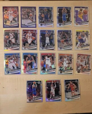 2023-24 Panini Donruss Optic Basketball Silver & Purple Parallels 