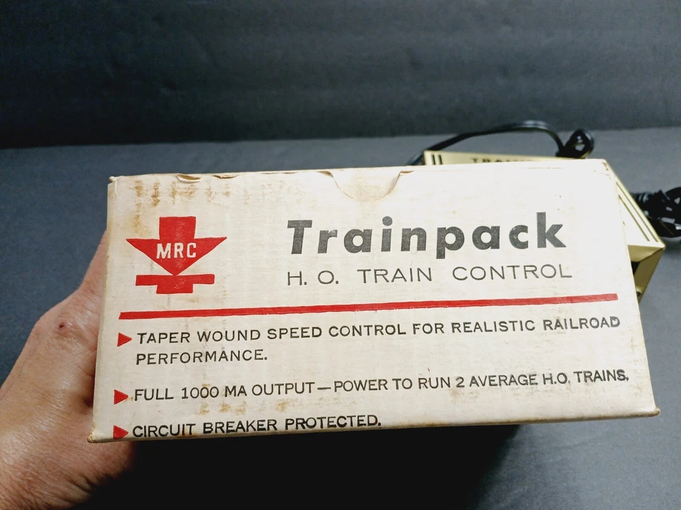 Vtg MRC Trainpack = HO Scale Train Control = Model #100 = Appears never used - Image 2 of 4