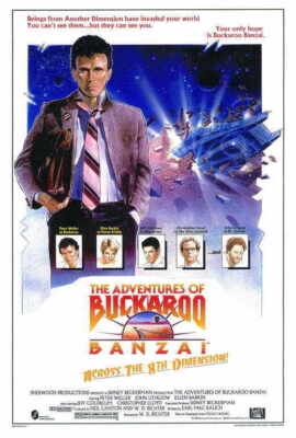 396089 ADVENTURES BUCKAROO BANZAI ACROSS EIGHTH DIMENSION WALL PRINT POSTER US