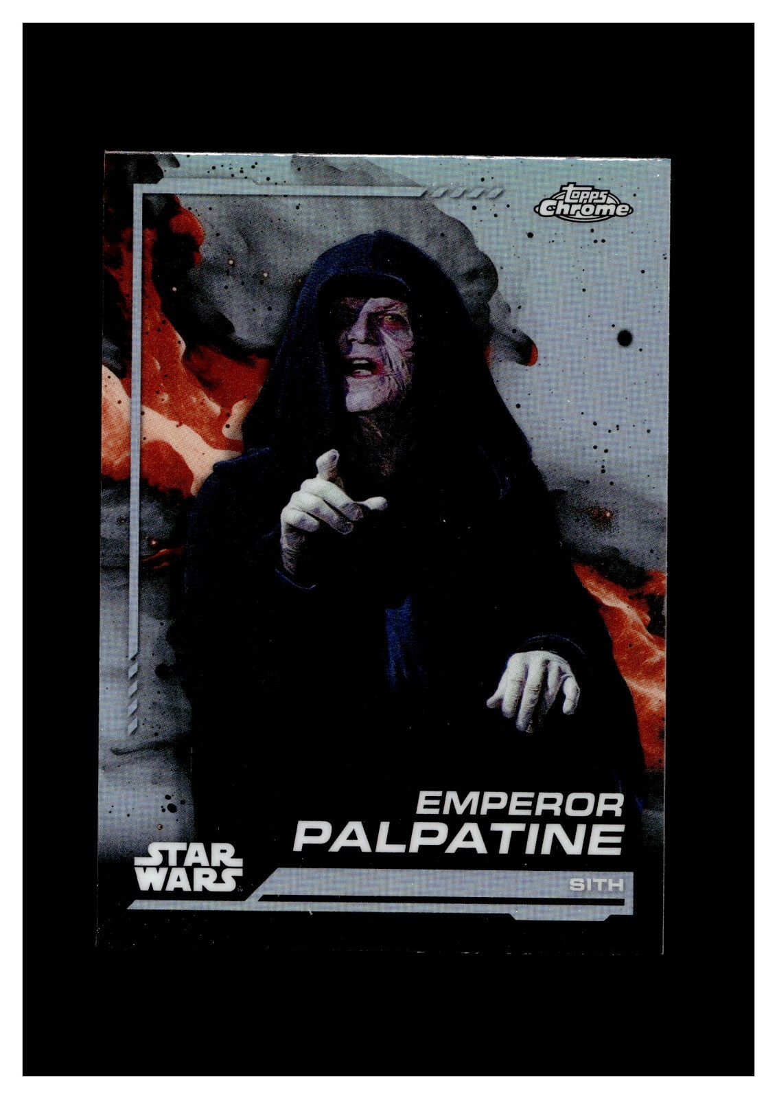 2024 Topps Chrome Star Wars Rainbow Refractors #131 Emperor Palpatine