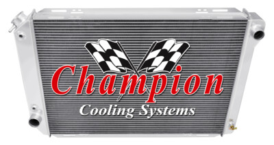 3 Row SubZero Champion Radiator for 1980 1981 1982 1983 1984 Ford Bronco V8 Eng