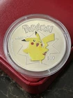 Licensed by Nintendo  2002 Niue Pokemon Pikachu Solid 925silver 28.28gram