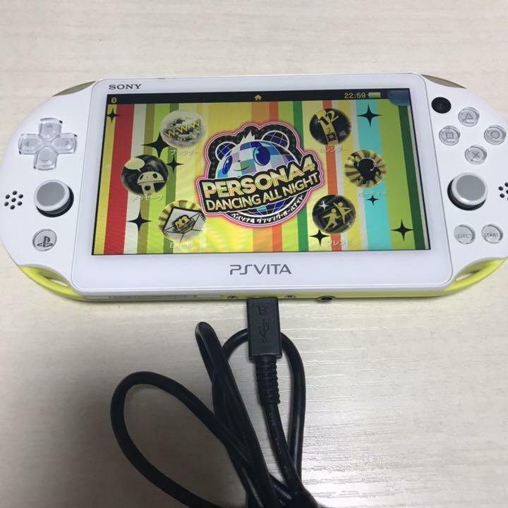ペルソナ4他おまけ付！PlayStation　Vita ブラック PlayStation PS Vita Wi-Fi game TOUKIDEN ONIGARA Limited