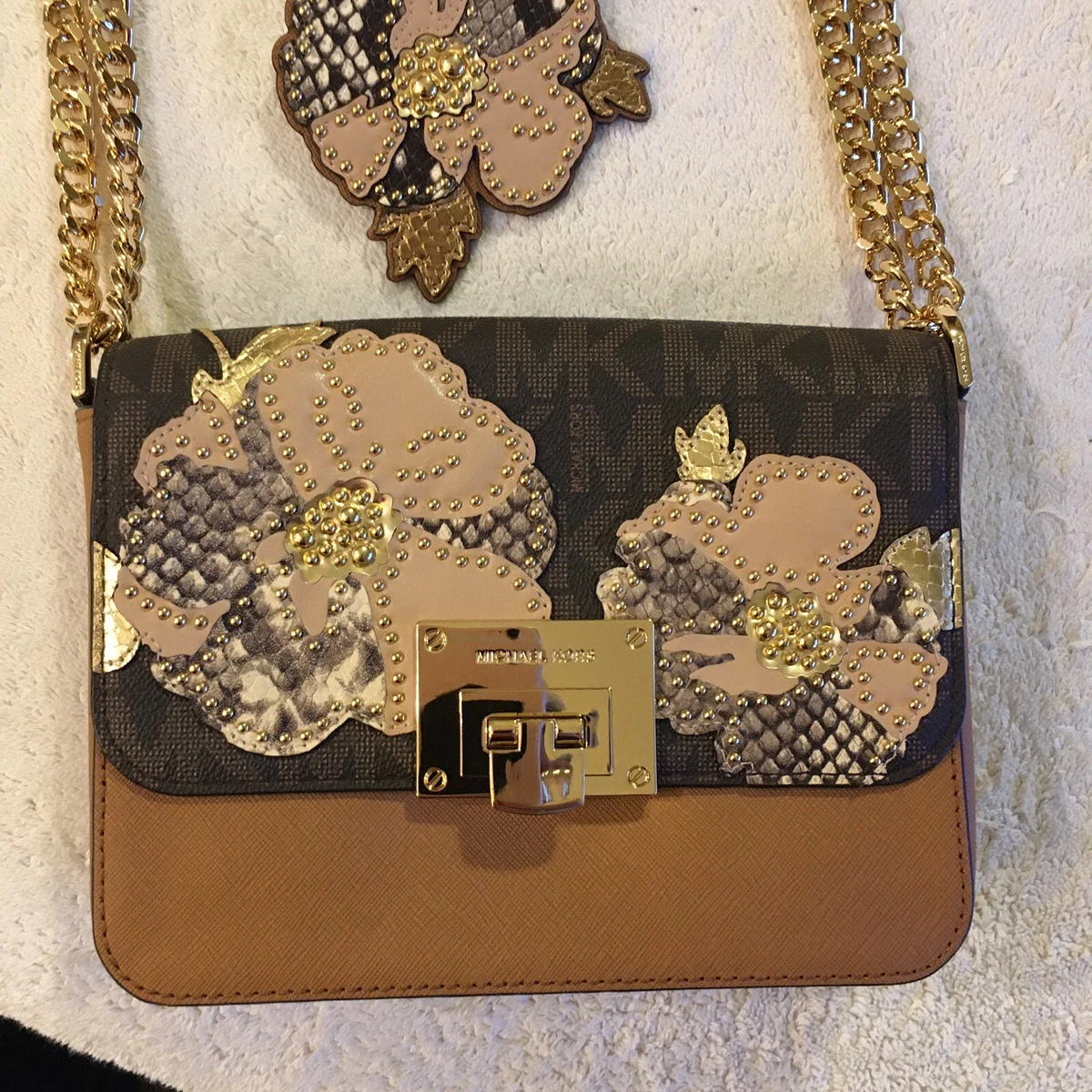 Michael kors tina small shoulder best sale flap