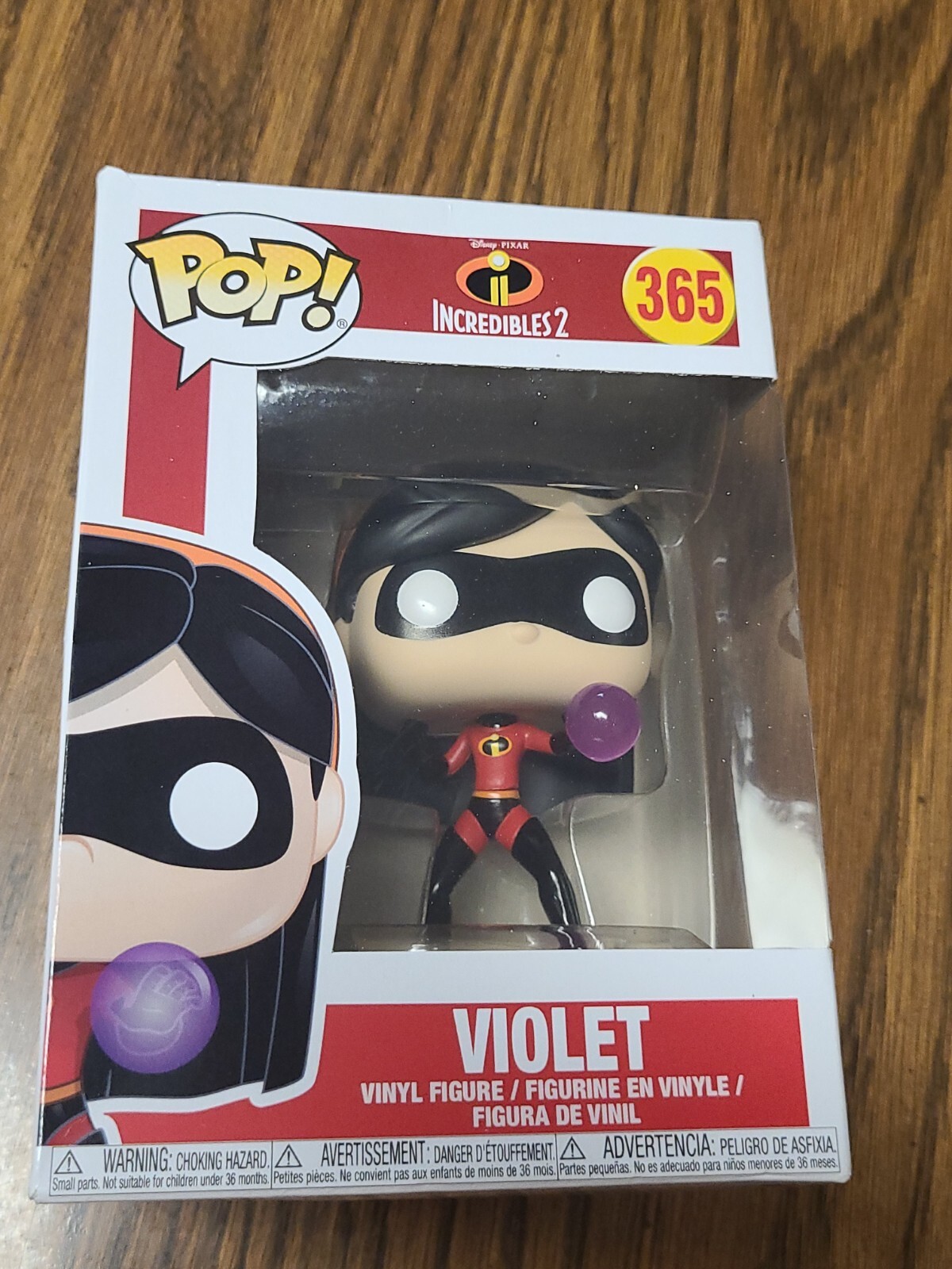 Sale Funko Pop! Disney: The Incredibles 2 - Violet Vinyl Figure
