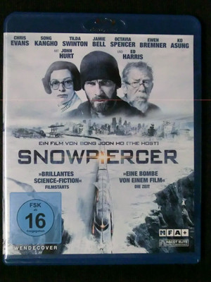 BluRay: Snowpiercer (Chris Evans, Jamie Bell, Ed Harris, Song Kang-ho)