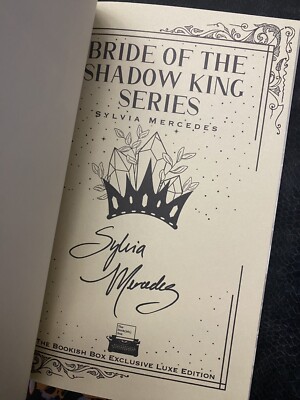 SIGNED LUXE ed. Bookish Box Bride of the Shadow King Series By