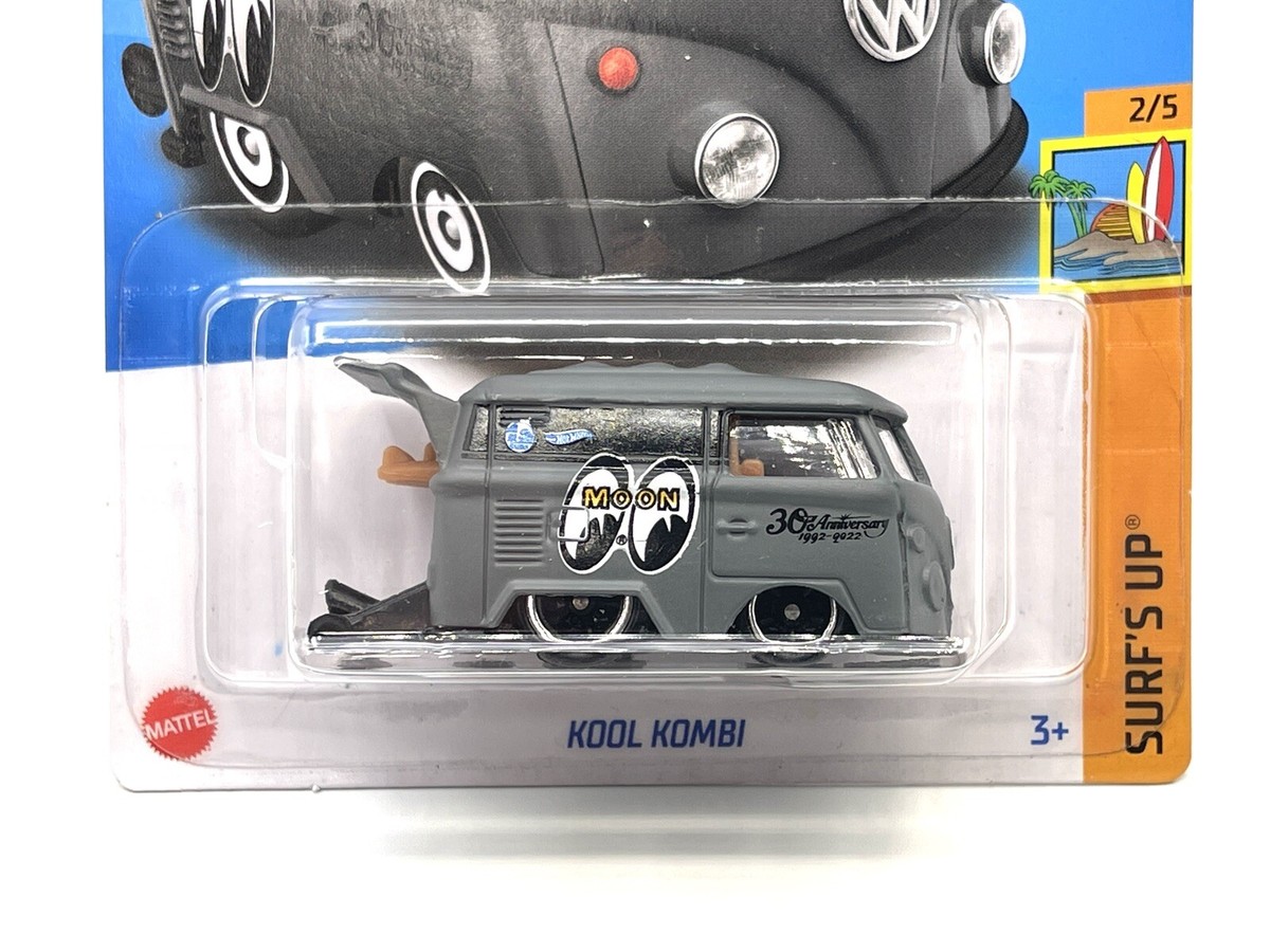 Hot Wheels Volkswagen Kool Kombi Mooneyes (gray) SUPER