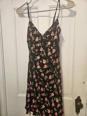 NWT L.A. Hearts Flower Dress Midi Size Small | eBay