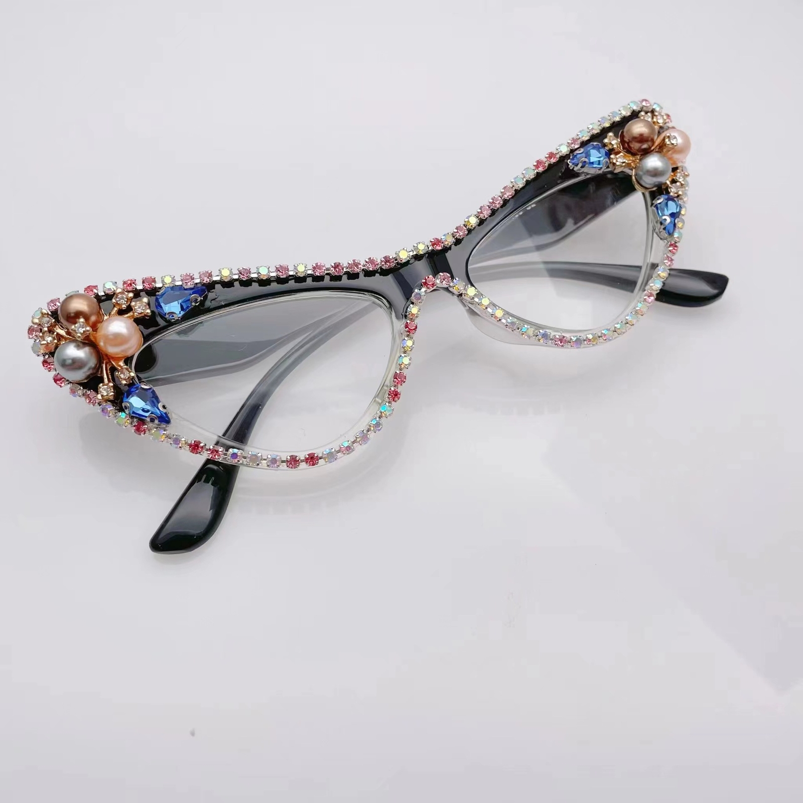 Jeweled Eyeglasses atelieryuwa.ciao.jp