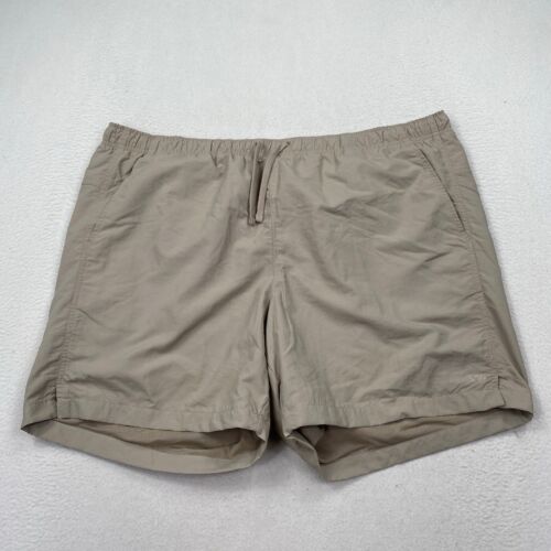 DSG Men's 6" Lifestyle Shorts Size 2XL Sandy Brown Nylon