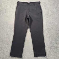 Nike Golf Pants Mens 34x34 Gray Dri Fit Tour Performance Athletic Fits 34x30 