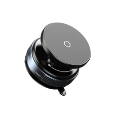 Magnetic Phone Mount Vacuum Suction 360° Rotating Holder For iPhone & Android
