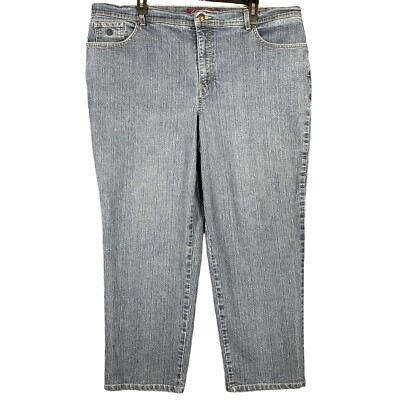 Gloria Vanderbilt Amanda Women s 20W Chino Jeans Denim Pant Blue