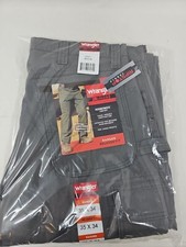 Wrangler Mens Riggs Work RANGER Cargo Ripstop Pant 35x34 Relaxed Fit Men